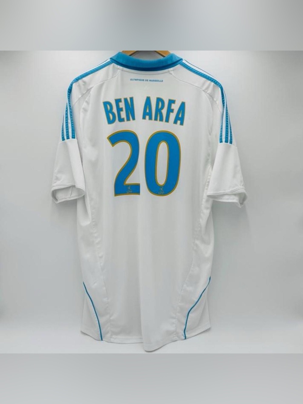 Marseille Ben Arfa 2008 09 home Ligue 1 jersey